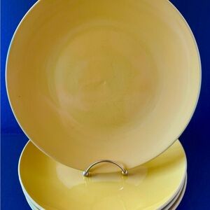Yellow Dinner Plates Royal Norfolk Dinner Stoneware Set Of 4 Ceramic Solid